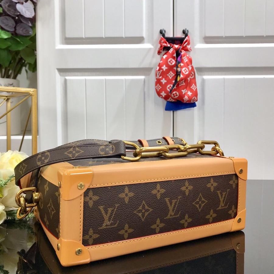 Replica Louis Vuitton Men Reimagined as a Supple Soft Trunk Messenger Bag M44478