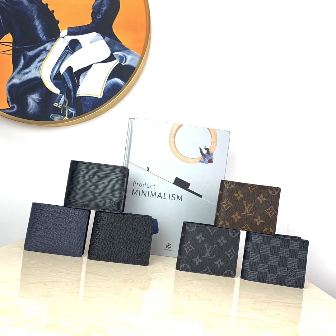 Replica Louis Vuitton Men SLENDER ID Wallets