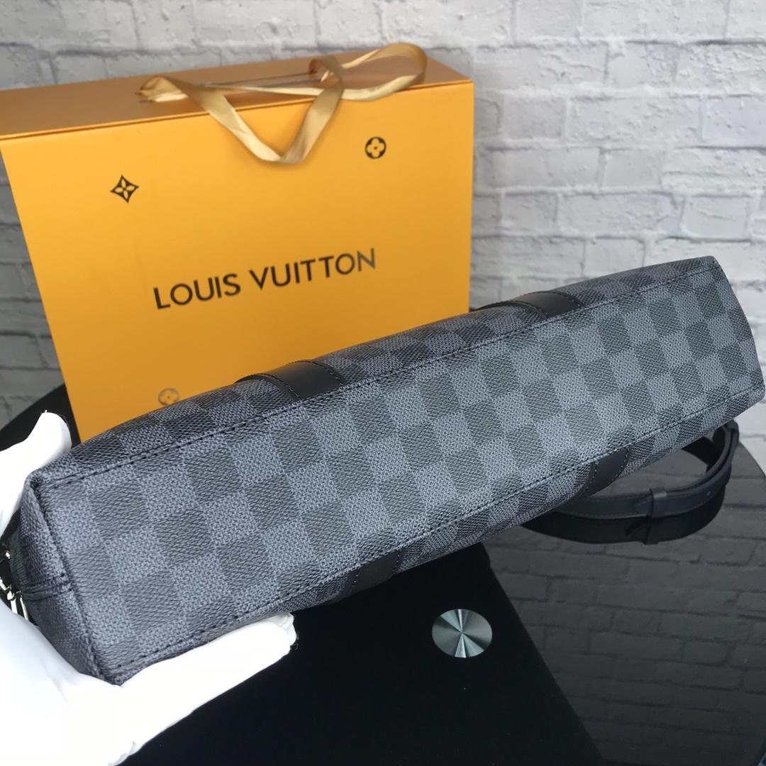 Replica Louis Vuitton N40000 Men Anton Tote Damier Graphite Nvprod