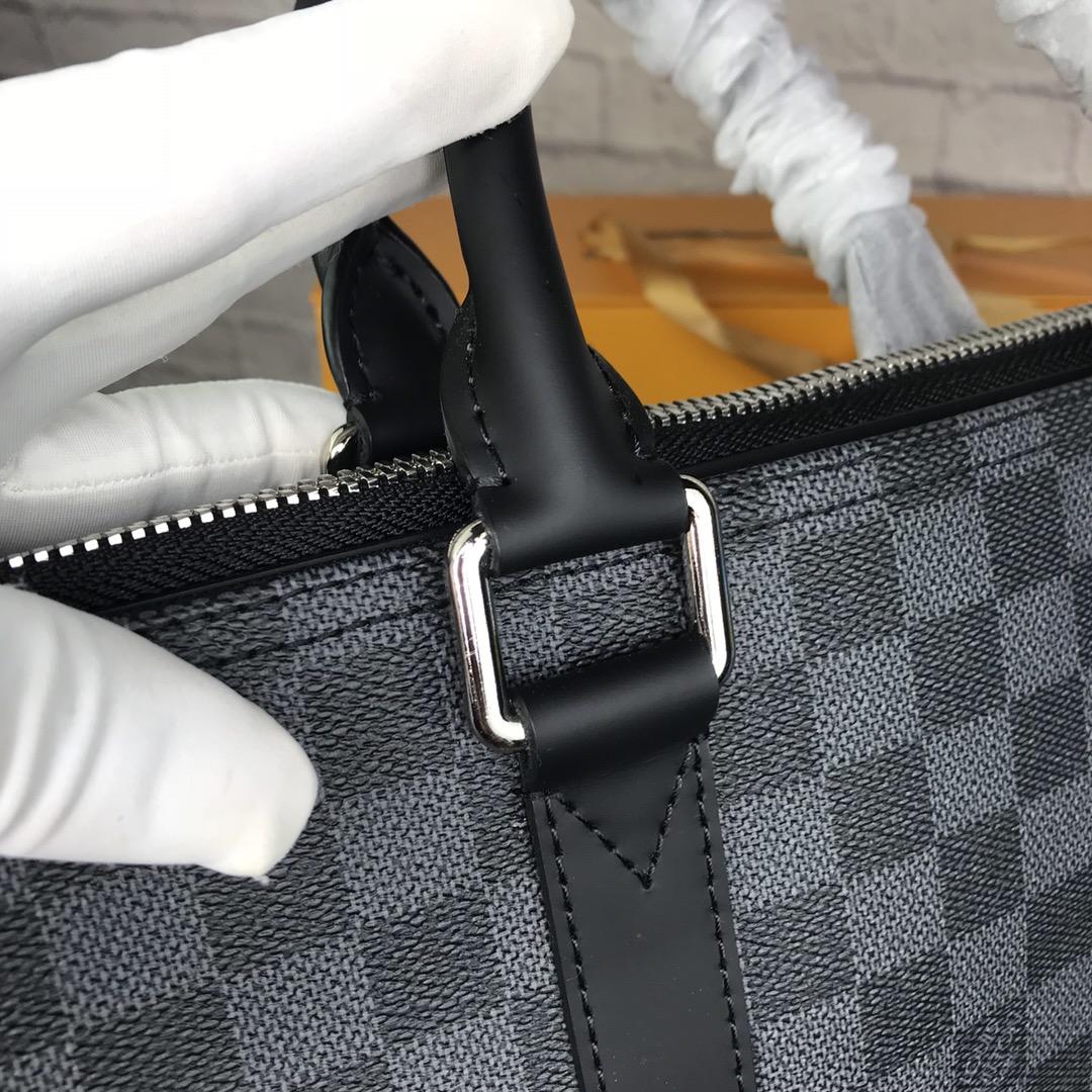 Replica Louis Vuitton N40000 Men Anton Tote Damier Graphite Nvprod