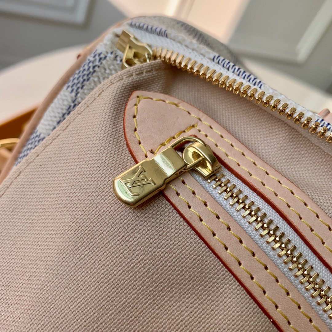 Replica Louis Vuitton N41370 Speedy 30 Damier Azur Coated Canvas