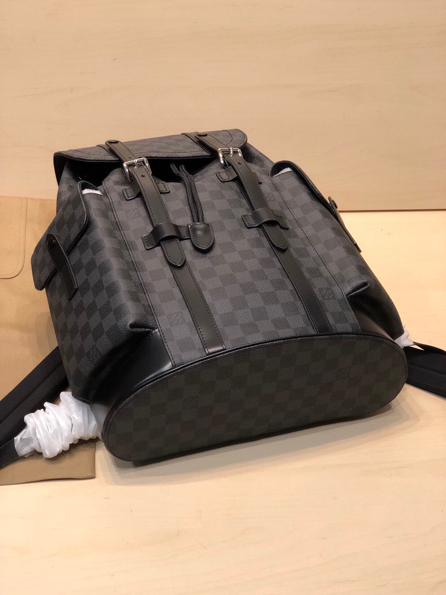 Replica Louis Vuitton N41379 Christopher PM Damier Graphite Canvas Body