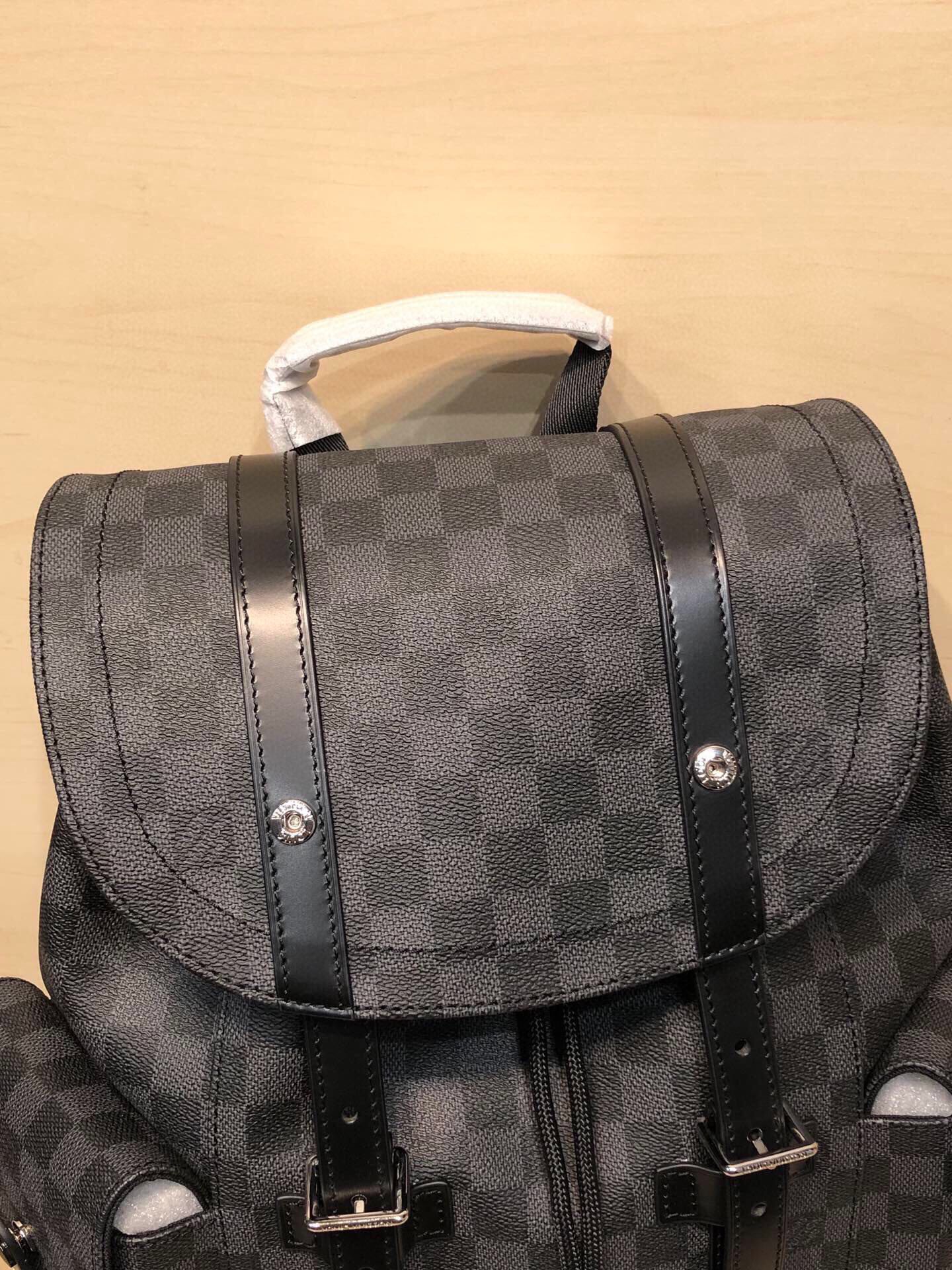 Replica Louis Vuitton N41379 Christopher PM Damier Graphite Canvas Body