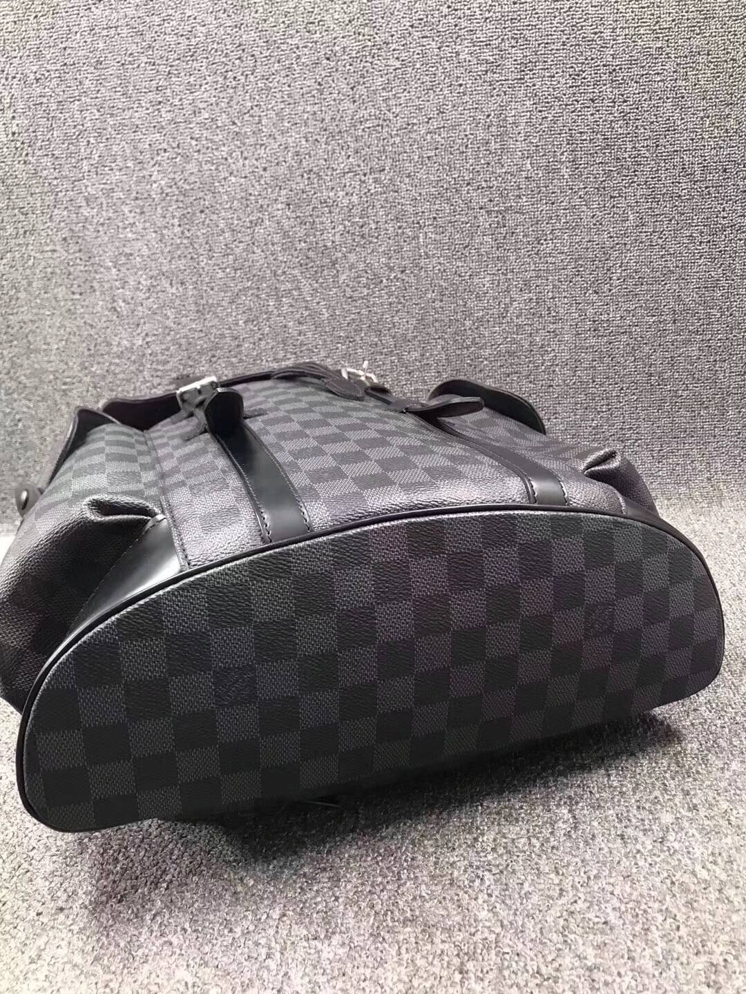 Replica Louis Vuitton N41379 Christopher PM Men Backpack Monogram Eclipse