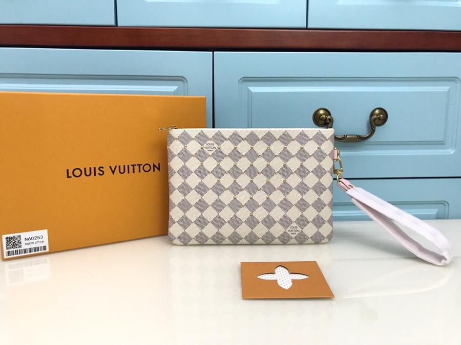 Replica Louis Vuitton N60253 Women City Pouch Amier Azur Canvas