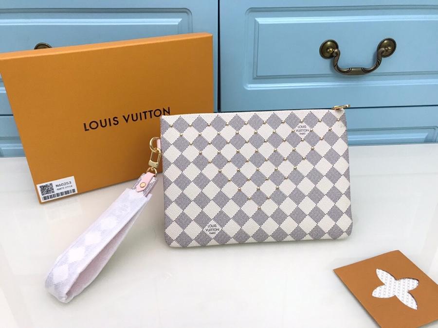 Replica Louis Vuitton N60253 Women City Pouch Amier Azur Canvas