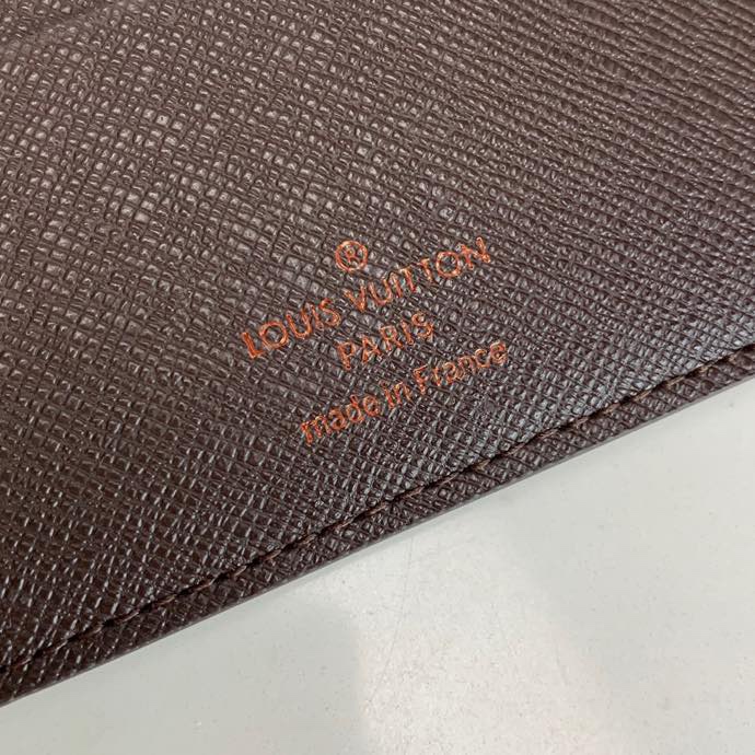 Replica Louis Vuitton N60895 Men Multiple Wallet Cowhide Leather and Canvas lining Coated Canvas