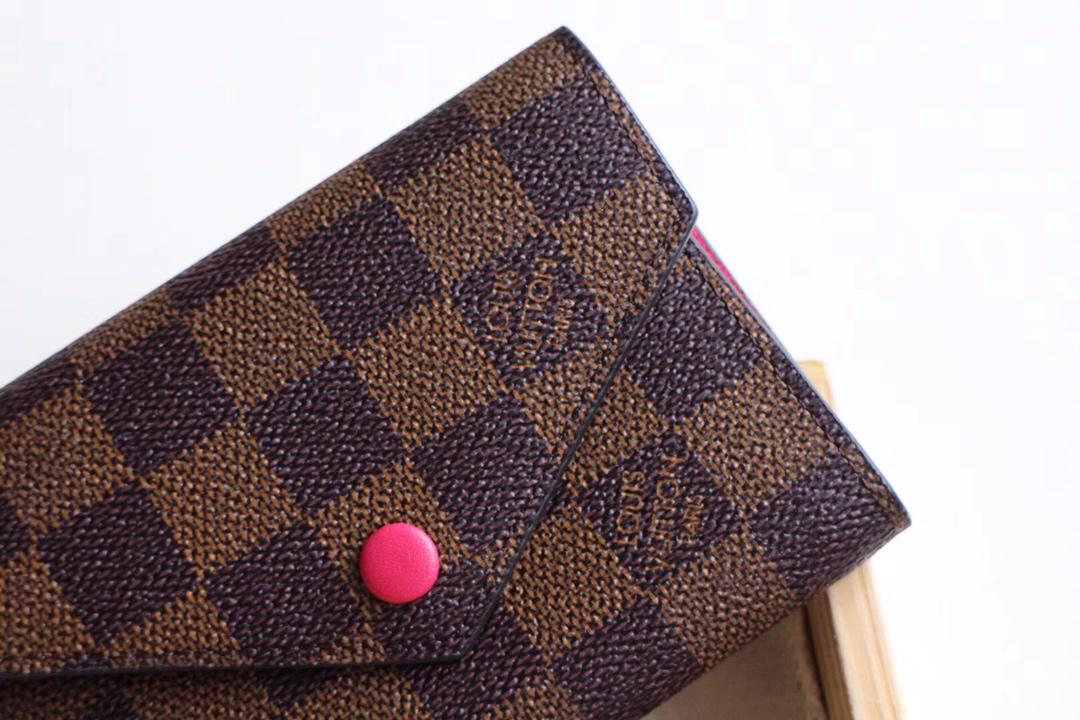 Replica Louis Vuitton Women Victorine Wallet Monogram Rose