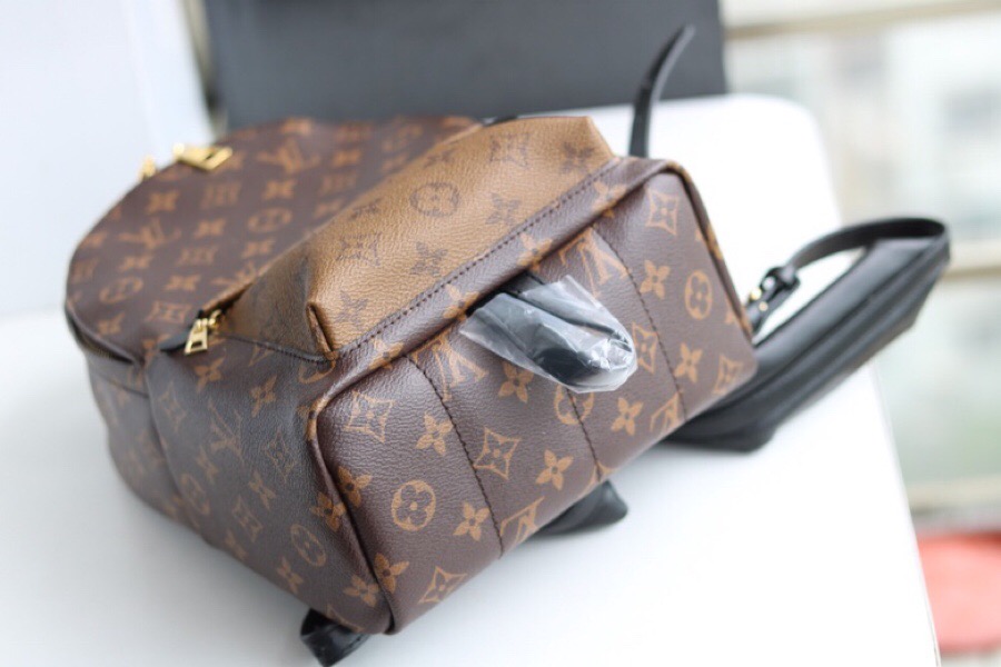 Replica Luxury Louis Vuitton M43116 Palm Springs Backpack PM Monogram Reverse Canvas