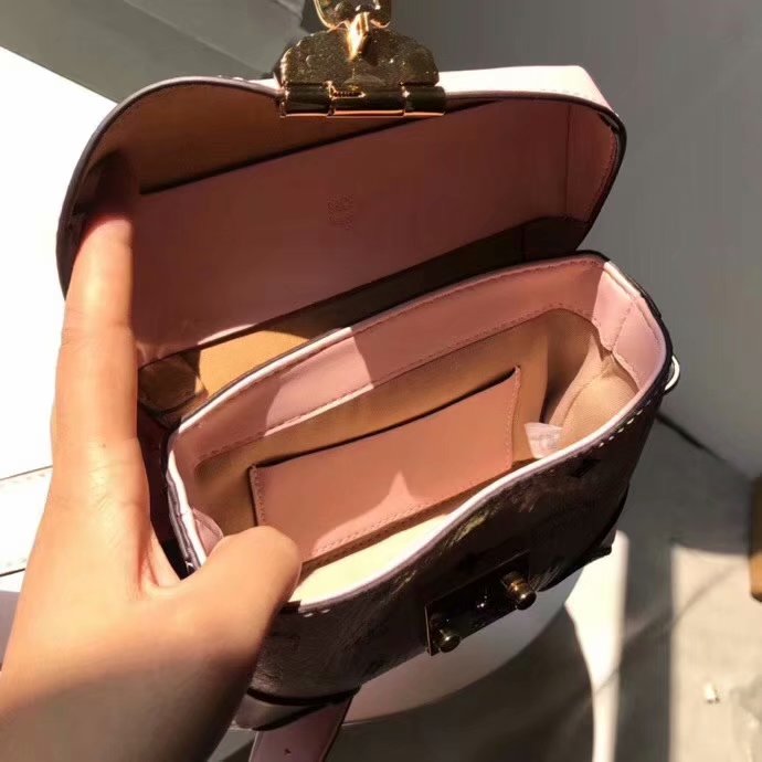 Replica MCM Soft Berlin Belt Bag in Pink