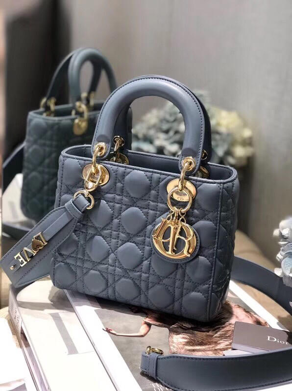 Replica My ABC Dior Lambskin Bag Blue