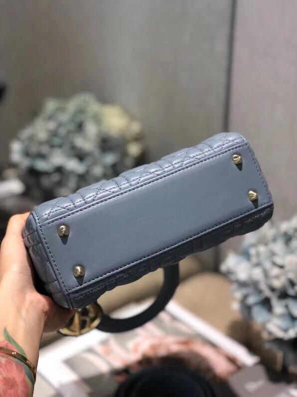 Replica My ABC Dior Lambskin Bag Blue