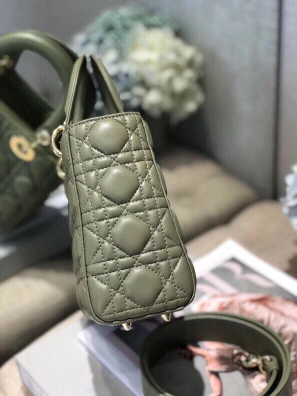 Replica My ABC Dior Lambskin Bag Green