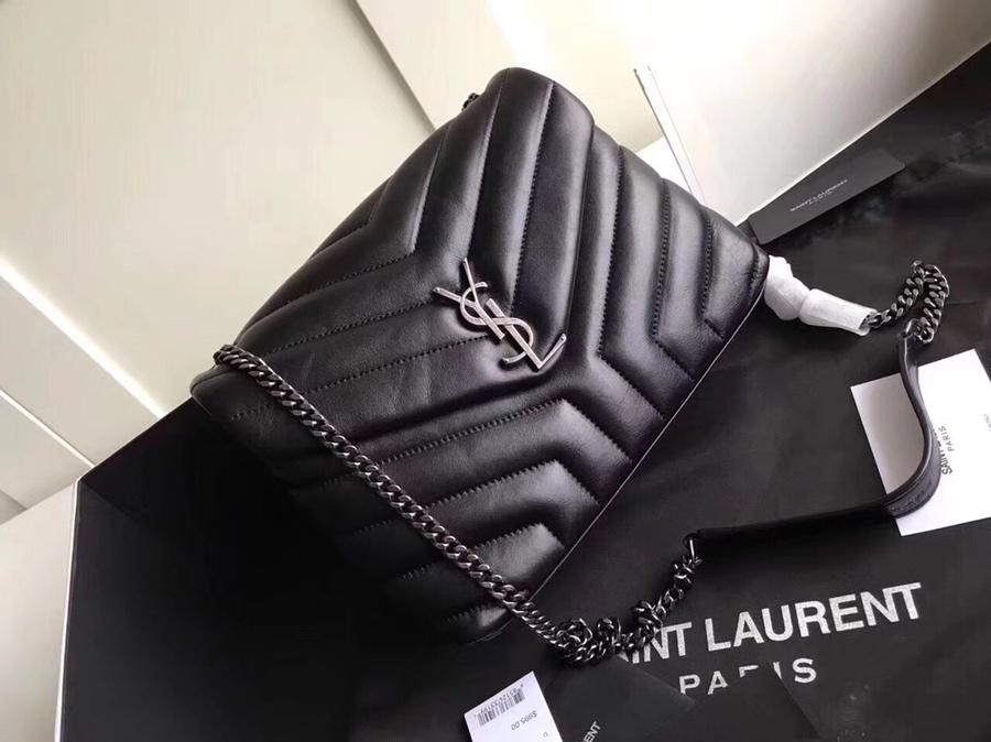 Replica Saint Laurent Loulou Small In Matelasse Y Leather Chain Strap