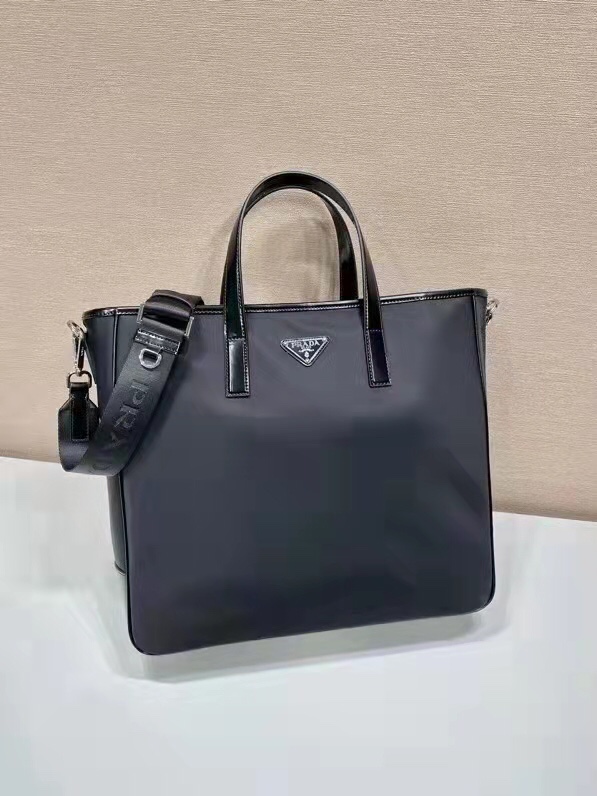 Replica Top Sale Prada Nylon and Saffiano Leather Tote For Men 2VG064