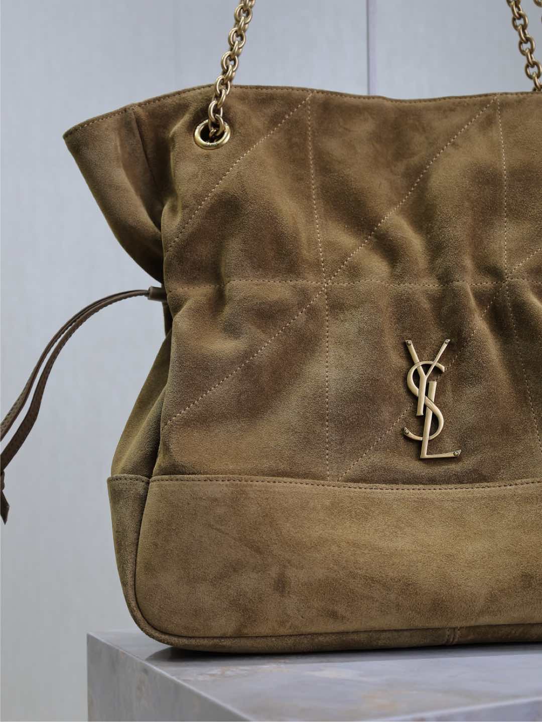 Saint Laurent JAMIE Shopping Bag in Suede