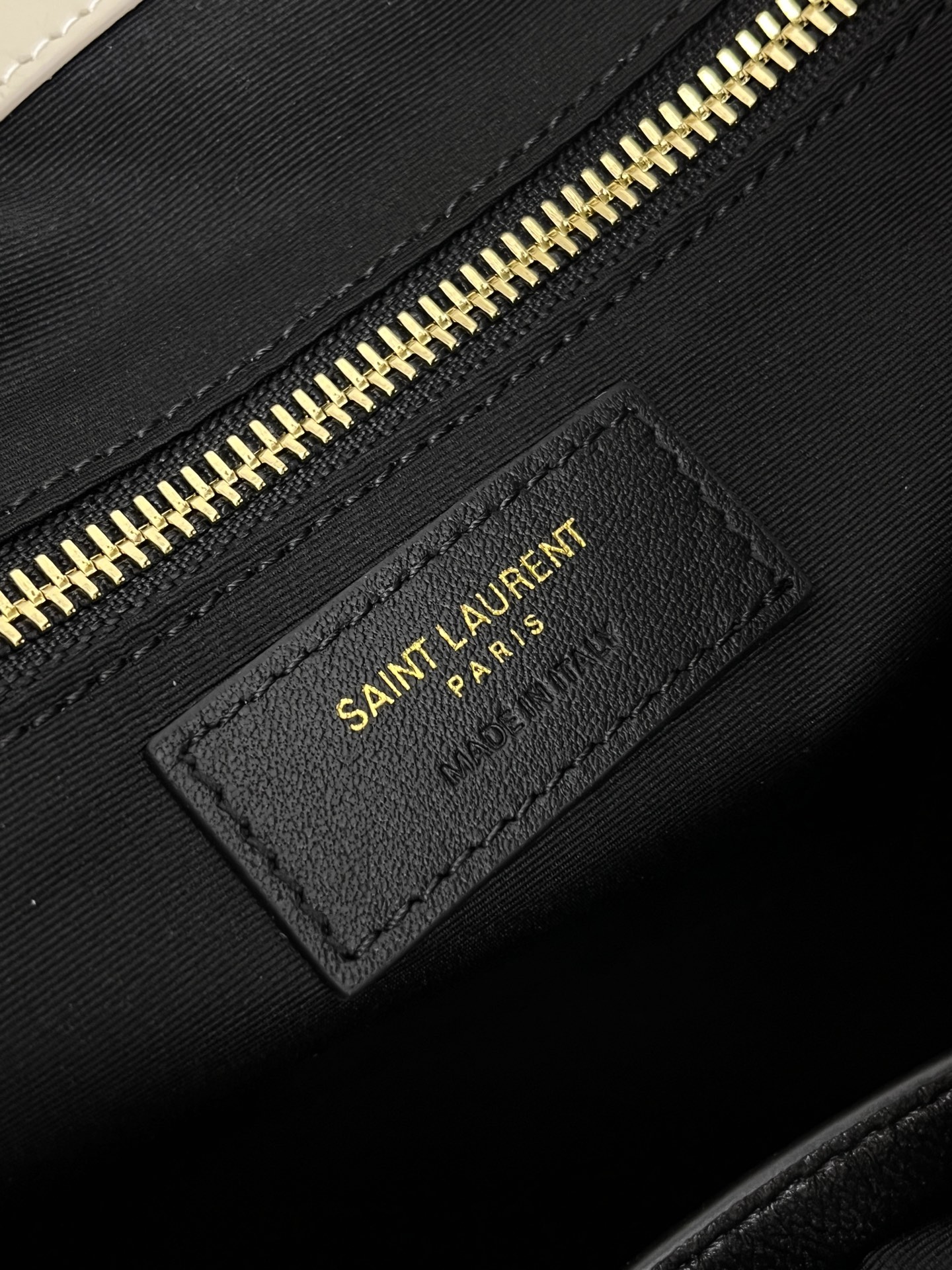 Saint Laurent Niki Shopping Bag Large Oiled and Waxed Cowhide Leather Beige