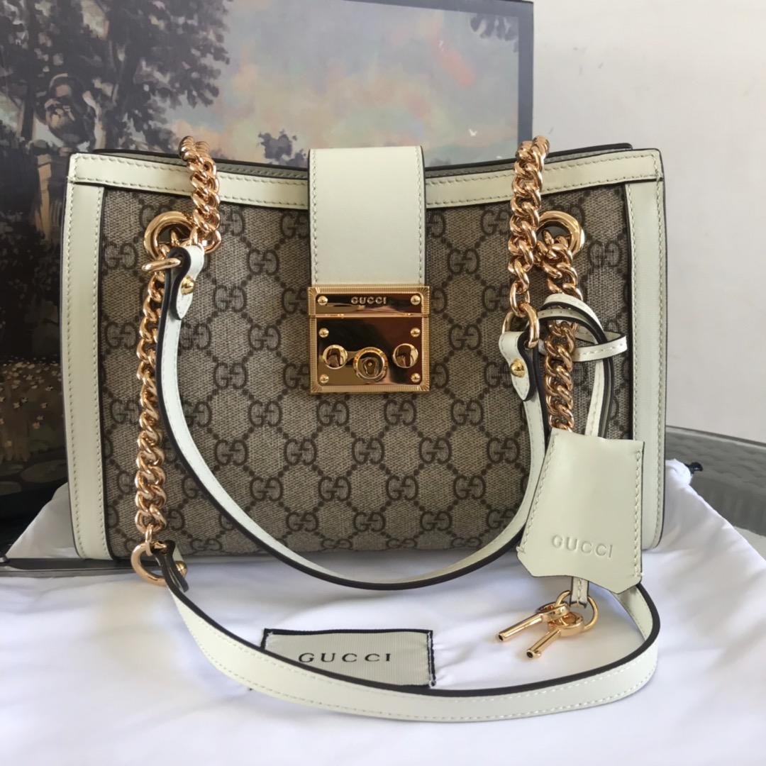 Top Quality Gucci Women Padlock GG Medium Shoulder Bag 479197