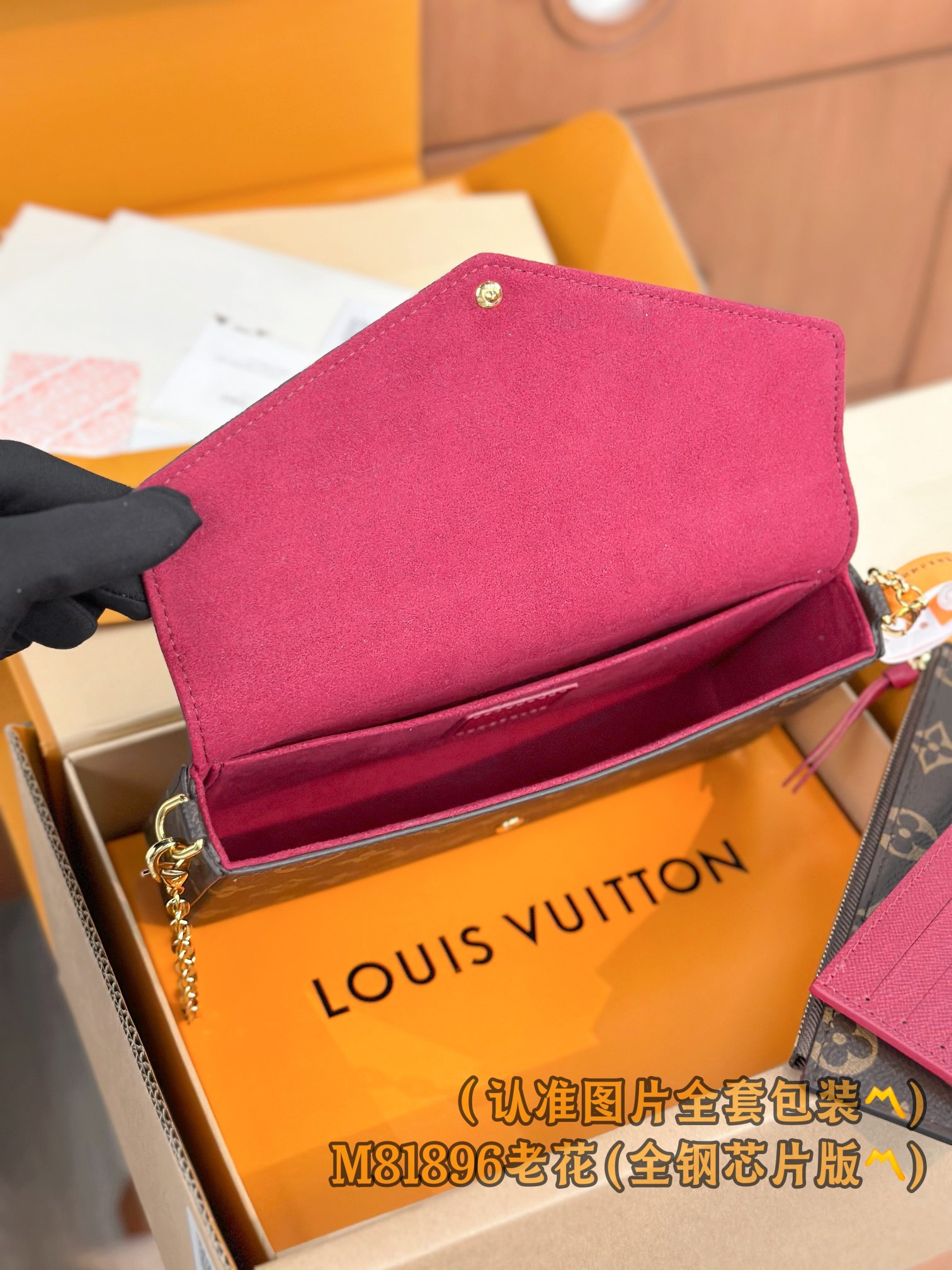 Top Quality LOUIS VUITTON M81896 Felicie Pochette