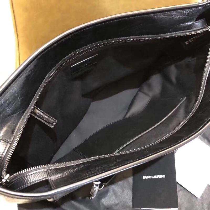 Top Quality Saint Laurent Women NIKI Shopping Handbag Black