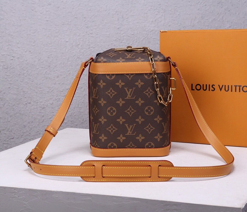 Top Replica Louis Vuitton M44877 Milk Box Monogram Coated Canvas