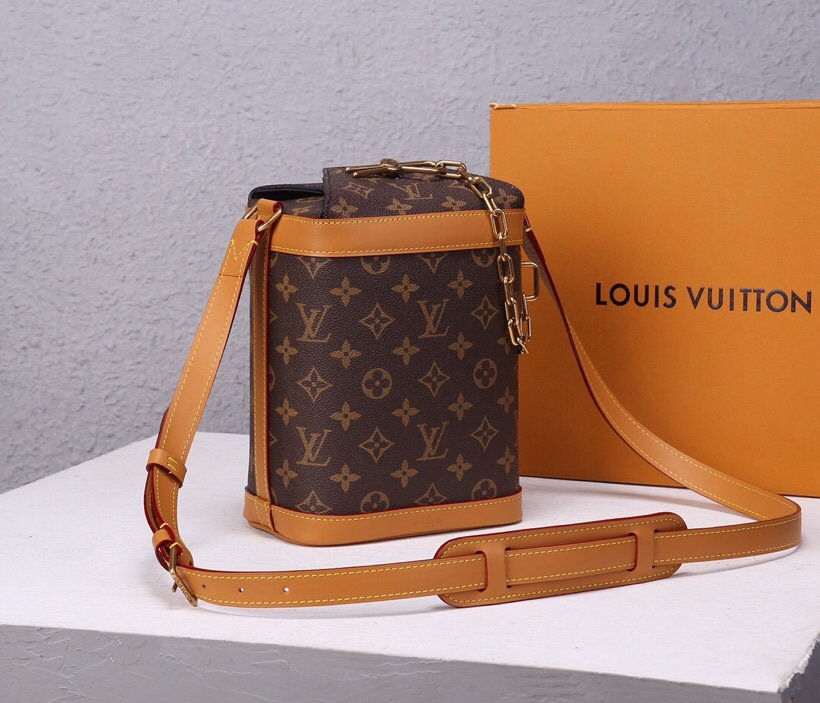 Top Replica Louis Vuitton M44877 Milk Box Monogram Coated Canvas