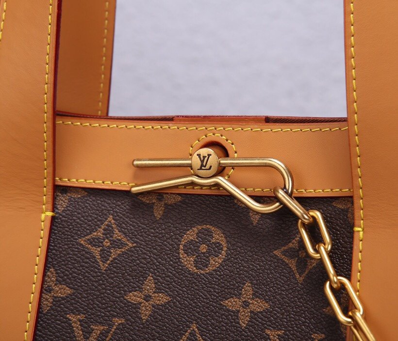 Top Replica Louis Vuitton M44878 Cabas Voyage Monogram Coated Canvas