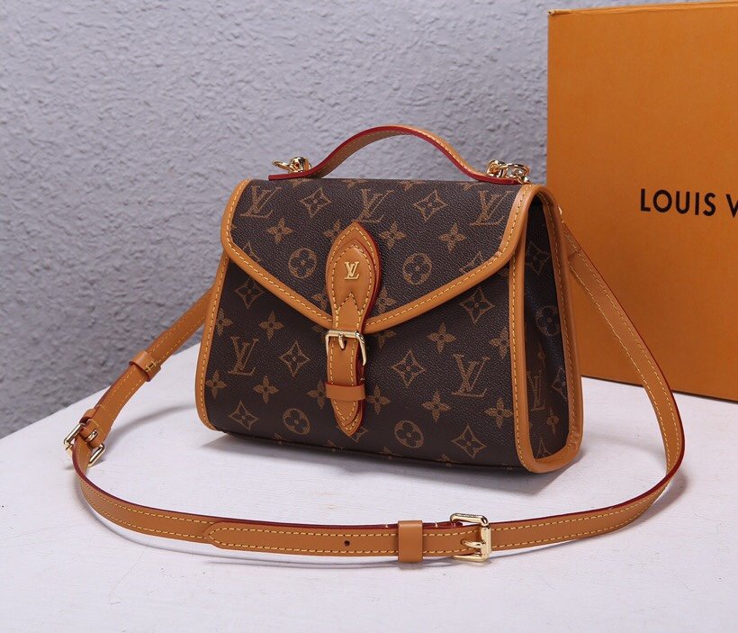 Top Replica Louis Vuitton M44919 LV Ivy Monogram Coated Canvas