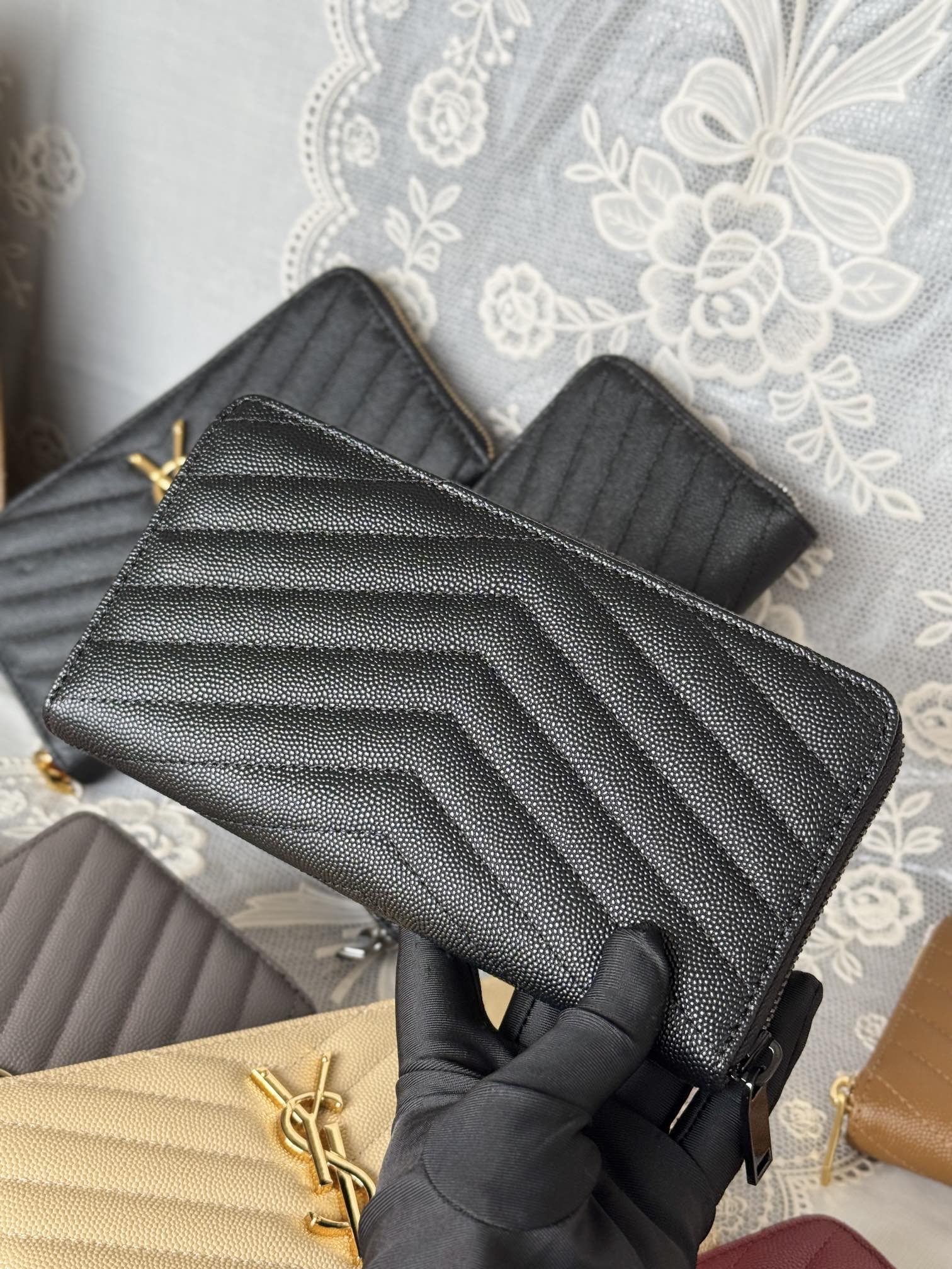YSL Classic Zipper Wallet
