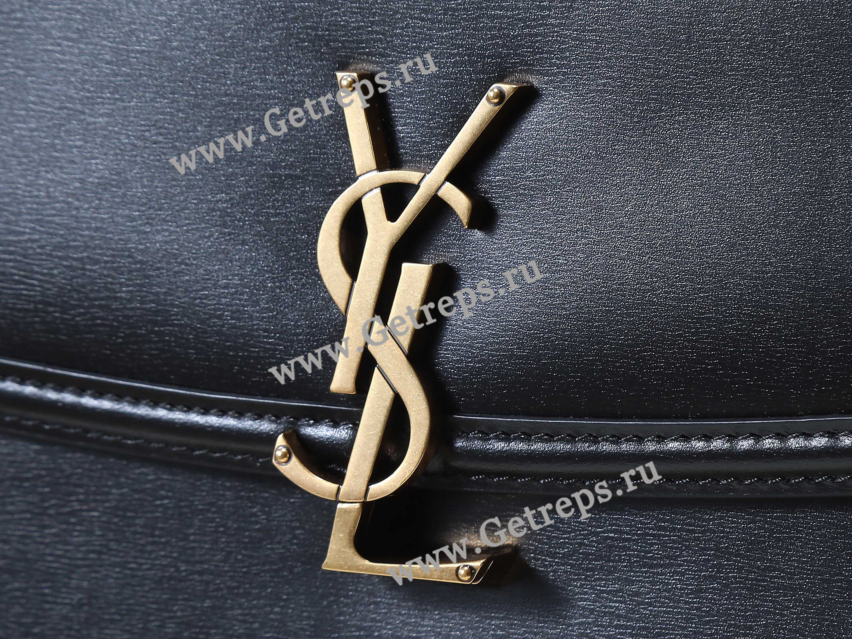 YSL Solferino Medium in Box Saint Laurent Black