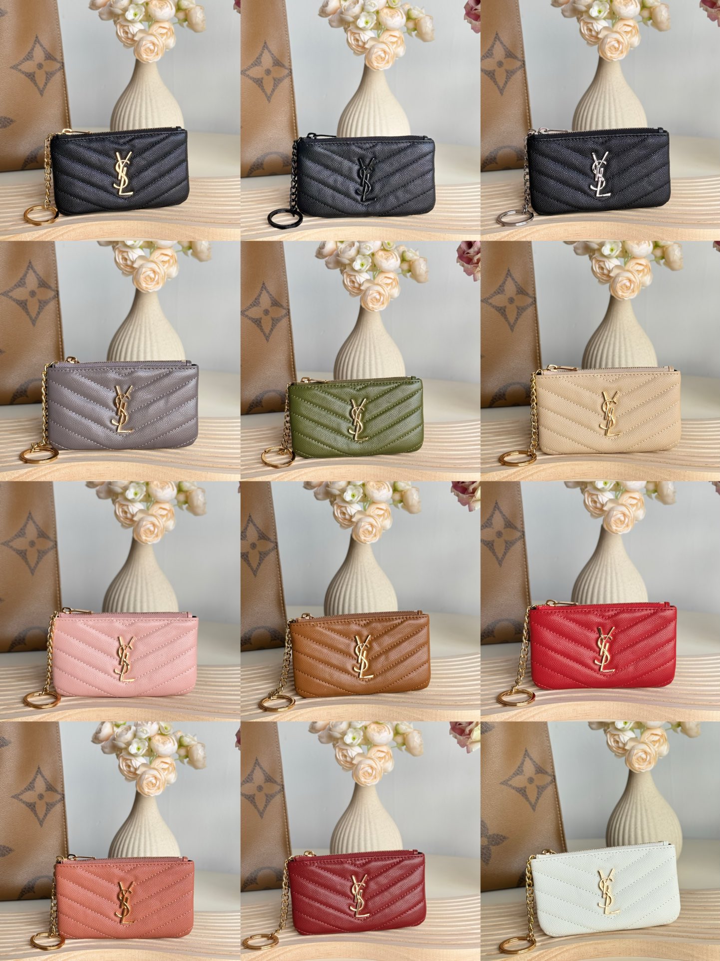 YSL Wallet and Card Wallet