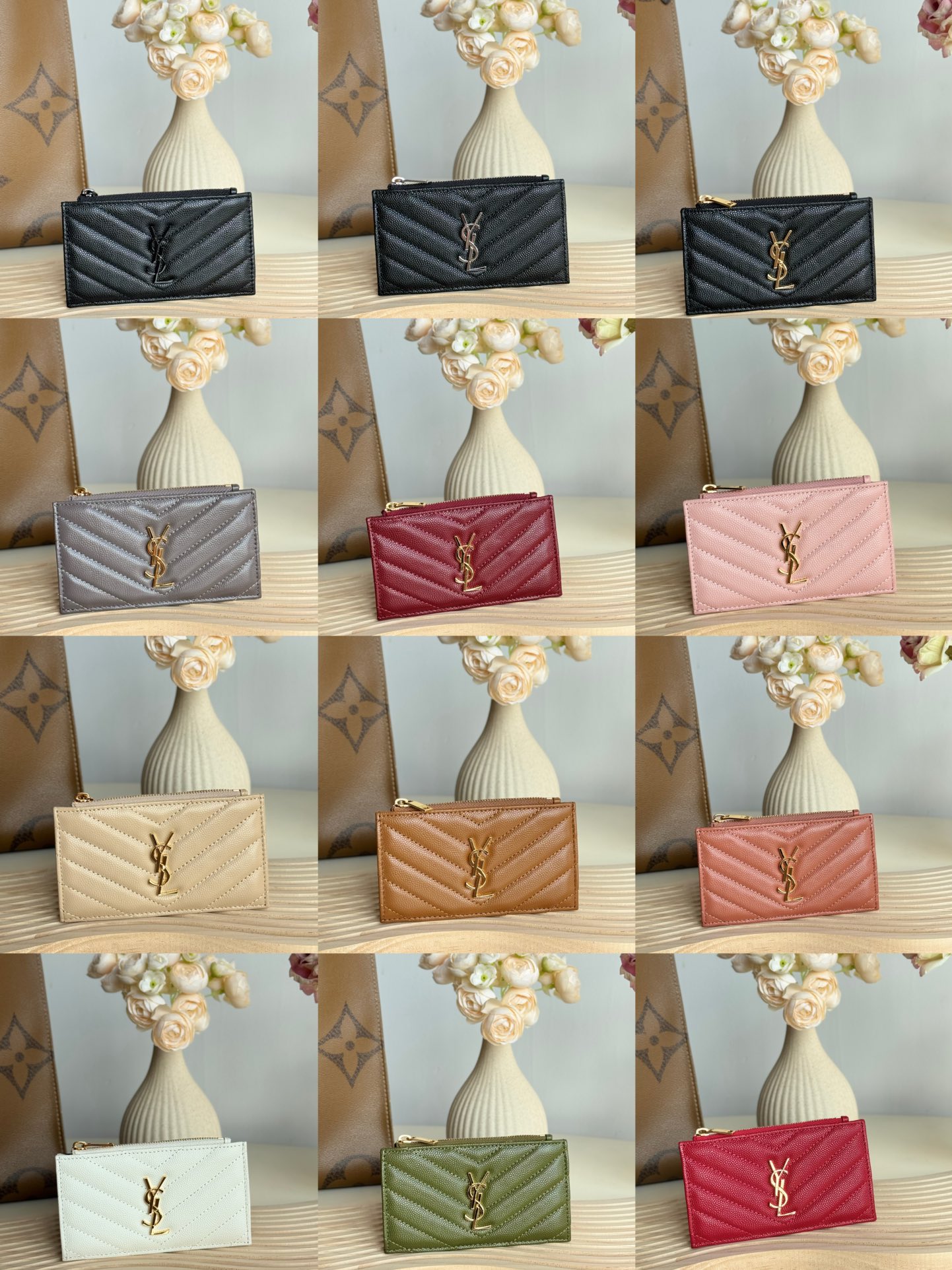 YSL Wallet and Card Wallet