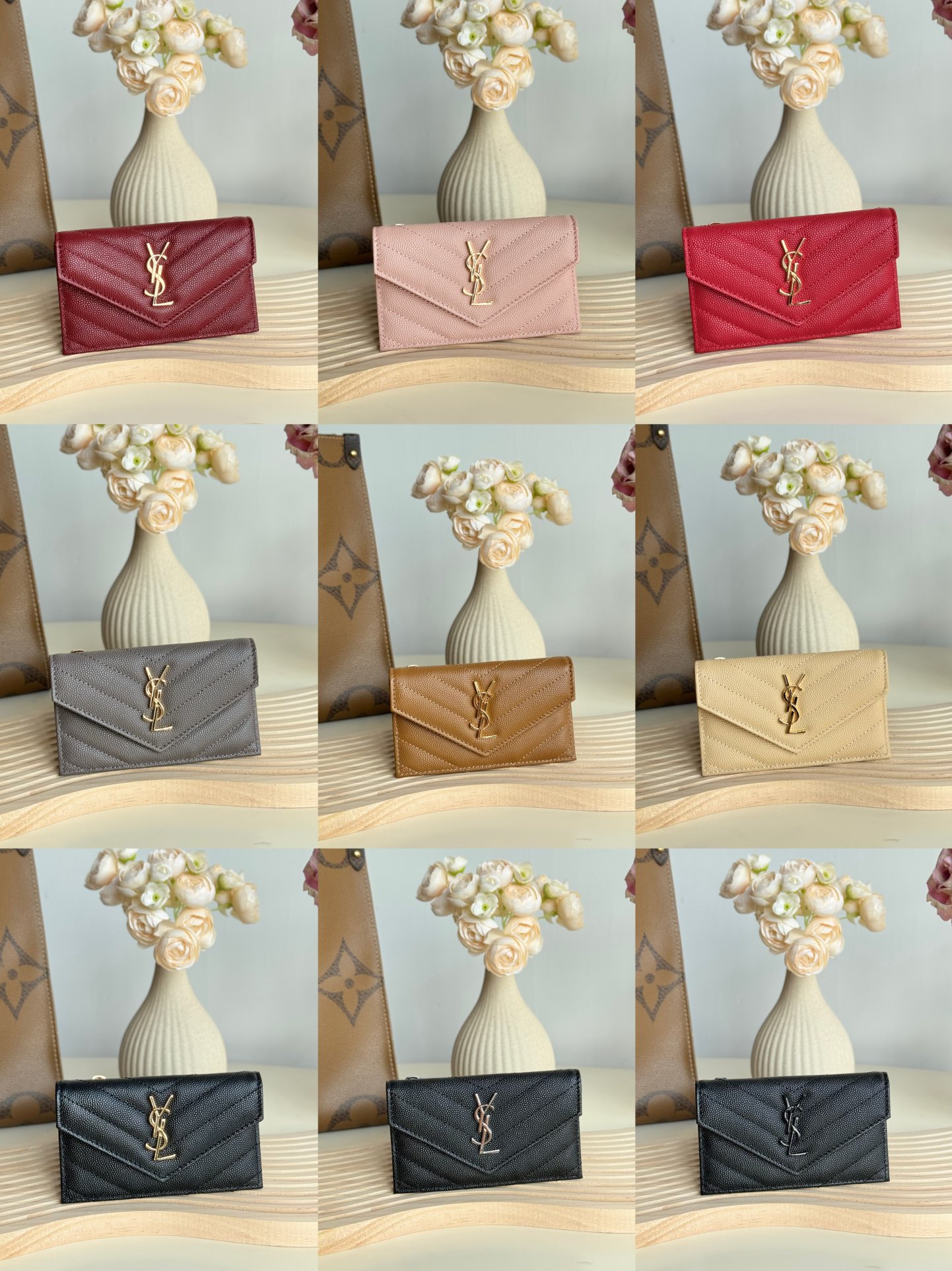 YSL Wallet and Card Wallet