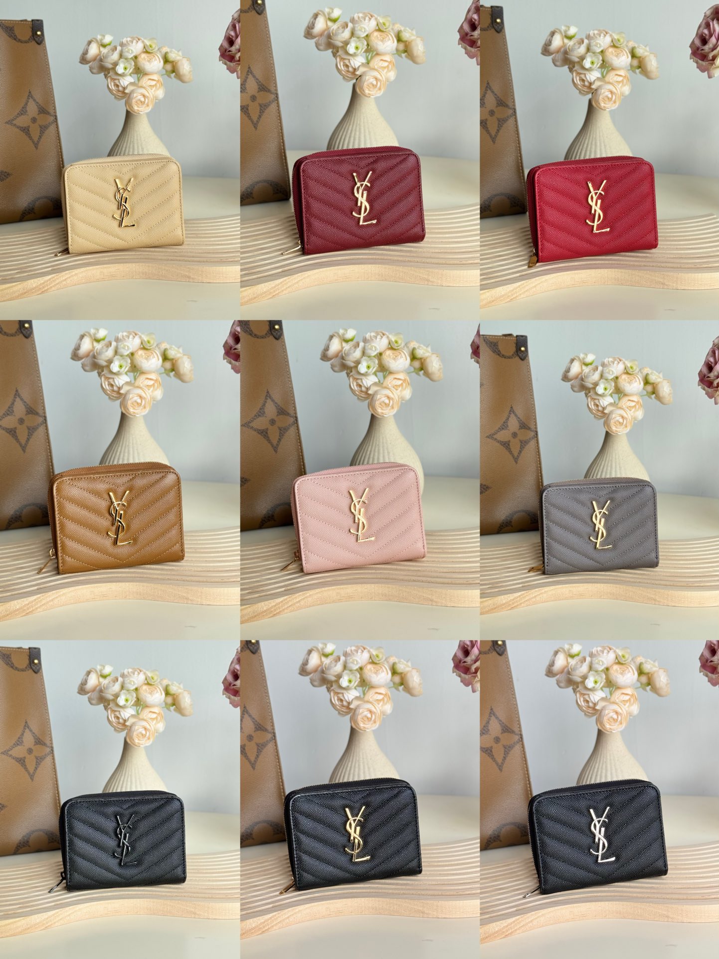 YSL Wallet and Card Wallet