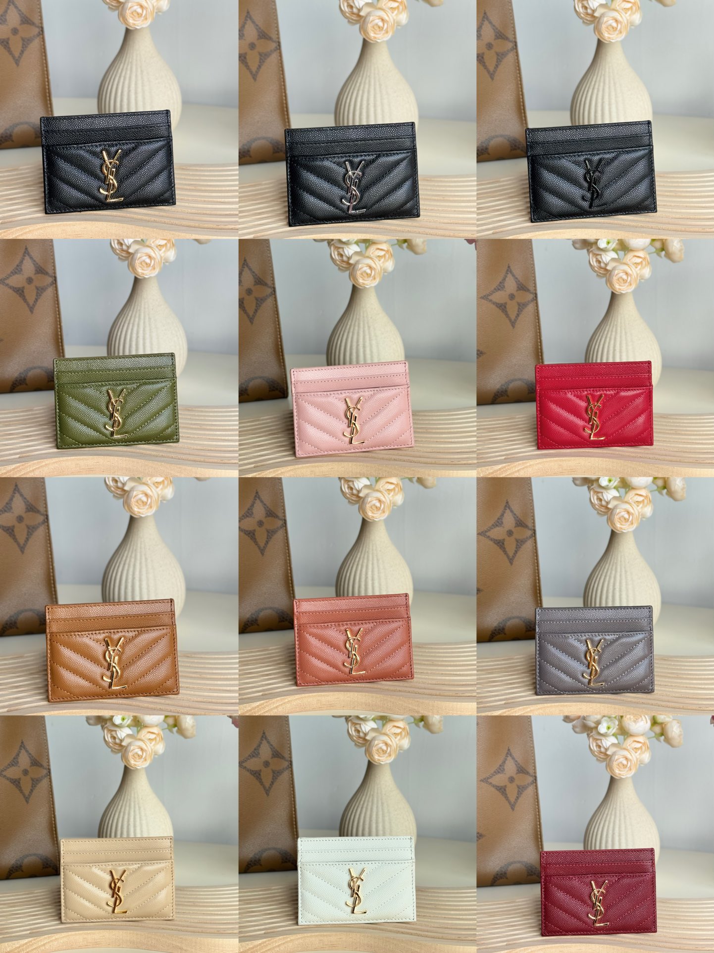 YSL Wallet and Card Wallet