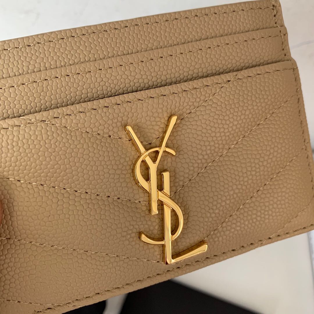 YSL Women Leather Card Small Bag 002