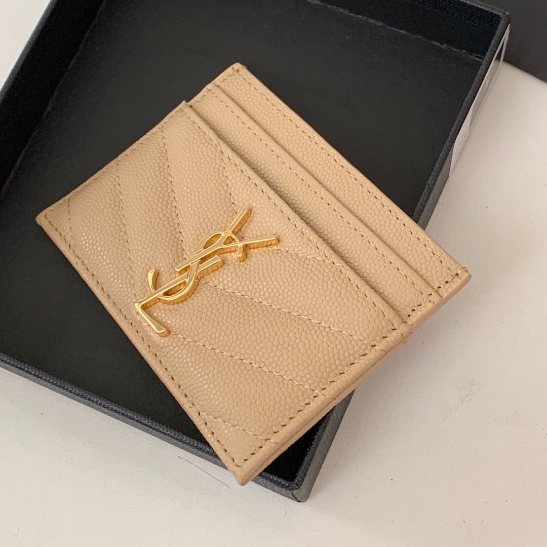 YSL Women Leather Card Small Bag 002