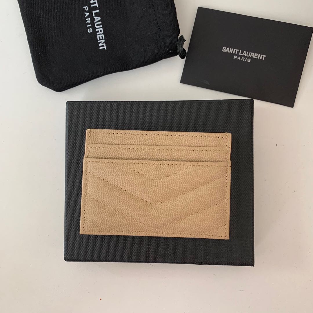 YSL Women Leather Card Small Bag 002