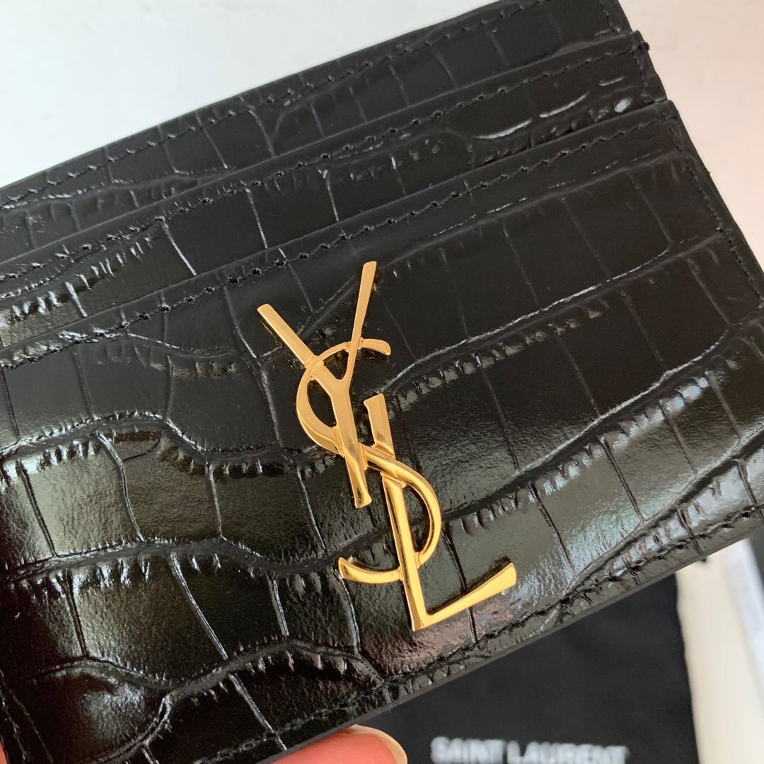 YSL Women Leather Card Small Bag 003