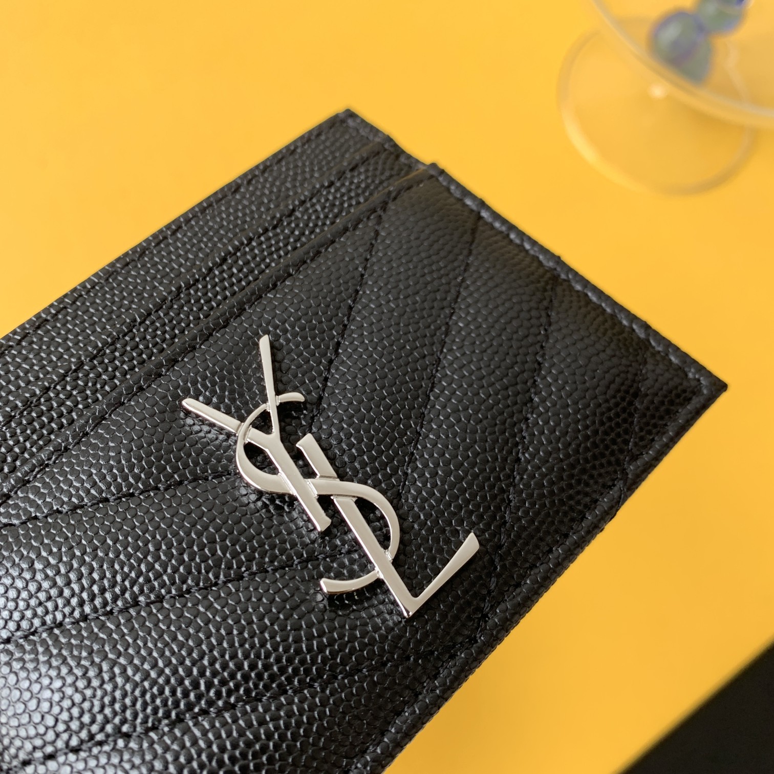 YSL Women Leather Card Small Bag 006