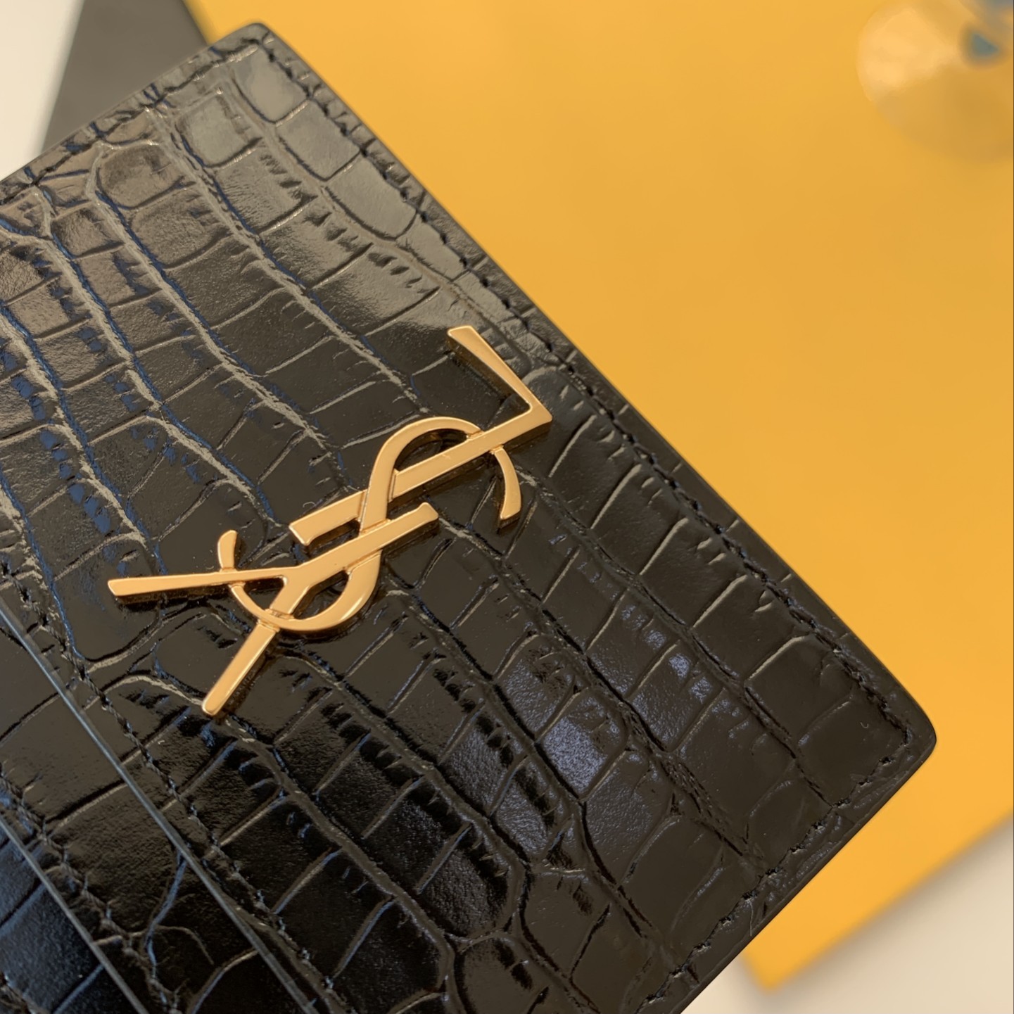 YSL Women Leather Card Small Bag 012