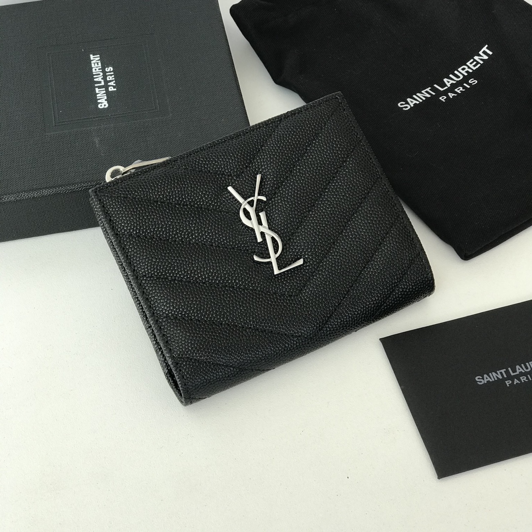 YSL Women Leather Wallet 003