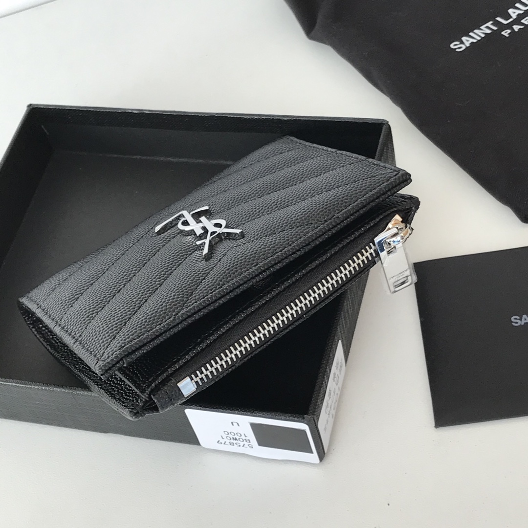 YSL Women Leather Wallet 003