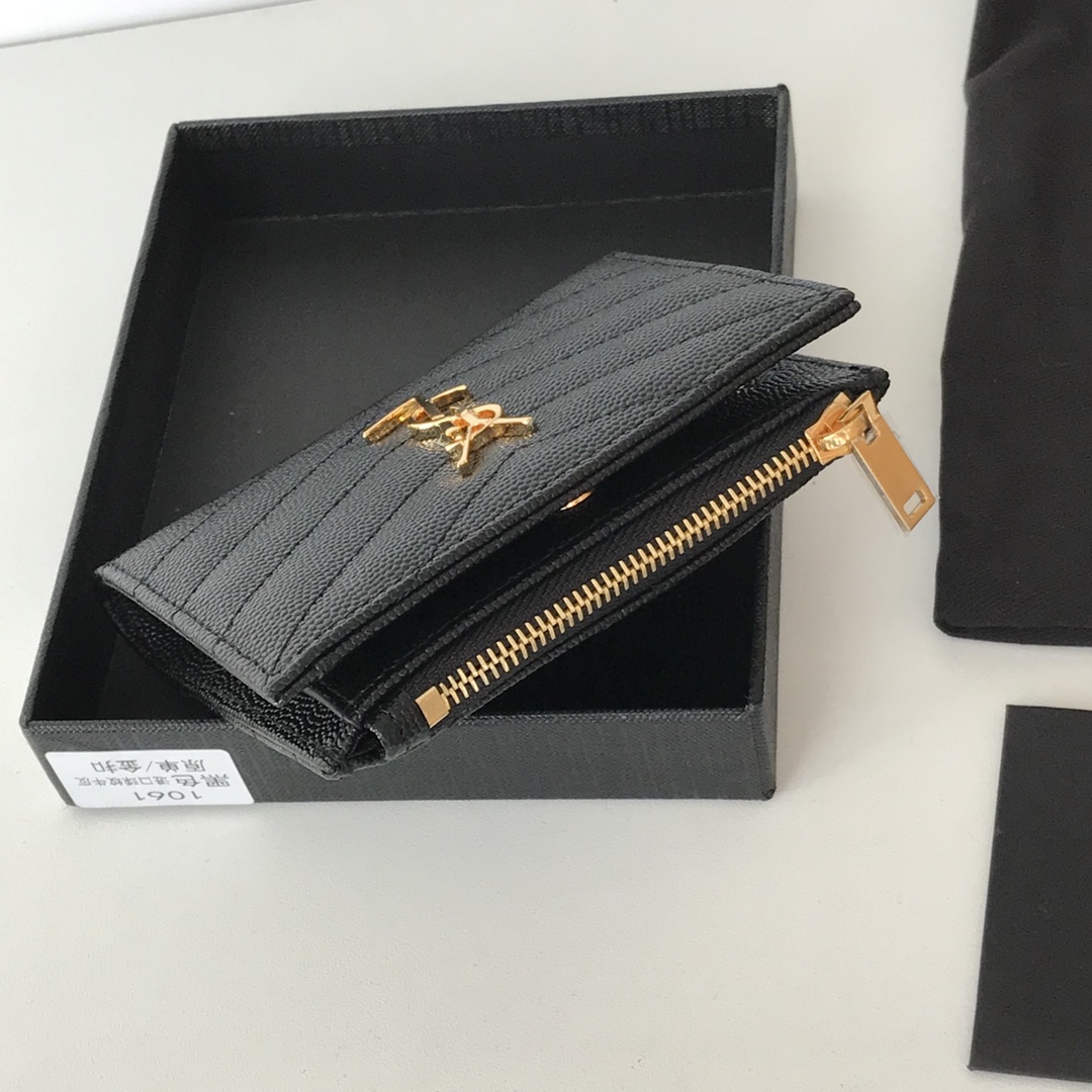 YSL Women Leather Wallet 004