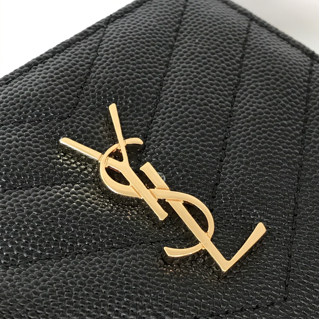 YSL Women Leather Wallet 004