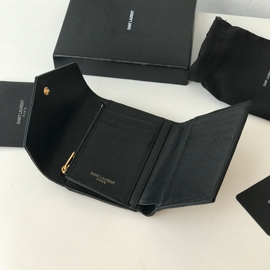 YSL Women Leather Wallet 006