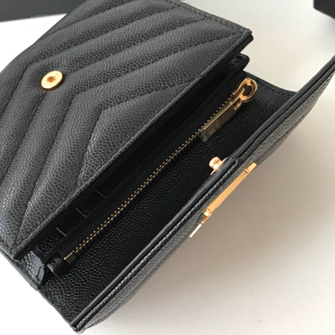 YSL Women Leather Wallet 006