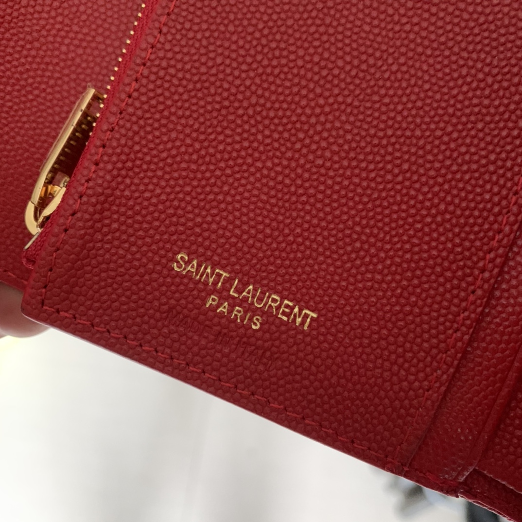 YSL Women Leather Wallet 007