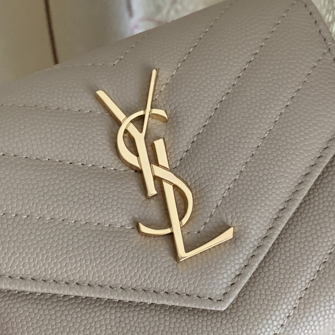 YSL Women Leather Wallet 008