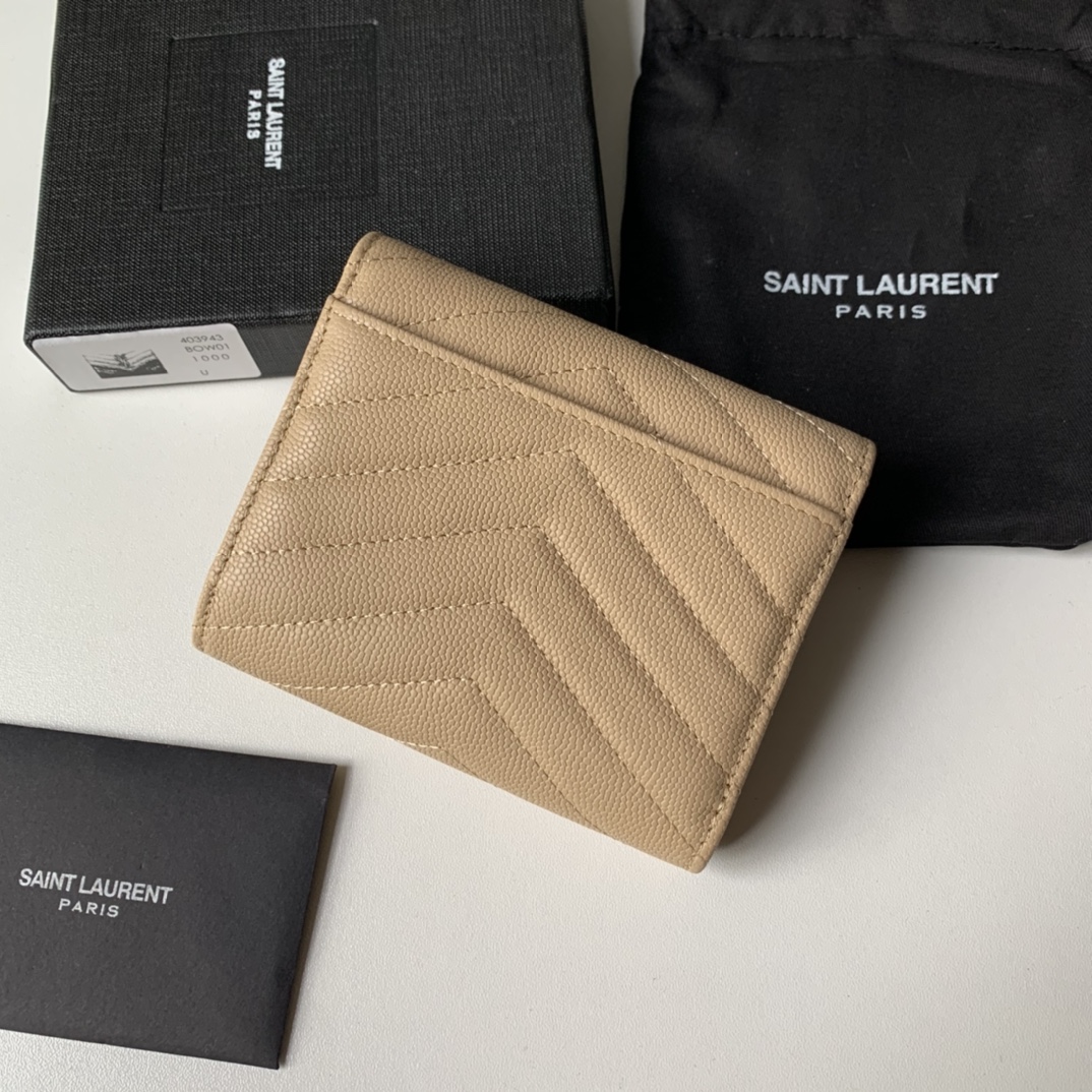 YSL Women Leather Wallet 008